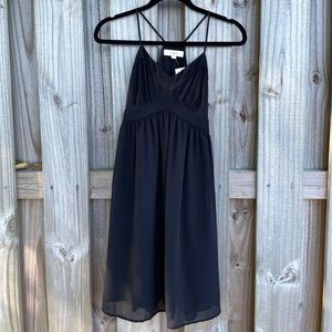 Ann Taylor Loft black dress spaghetti straps